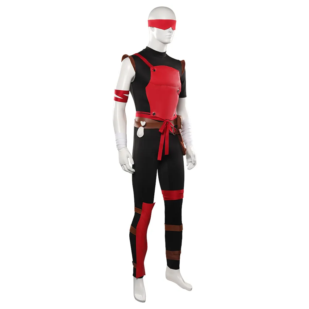 Mortal Kombat Legends: Snow Blind Kenshi Cosplay Costume Outfits Halloween Carnival Suit