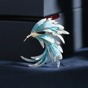 National fashion retro style phoenix corsage dress accessories