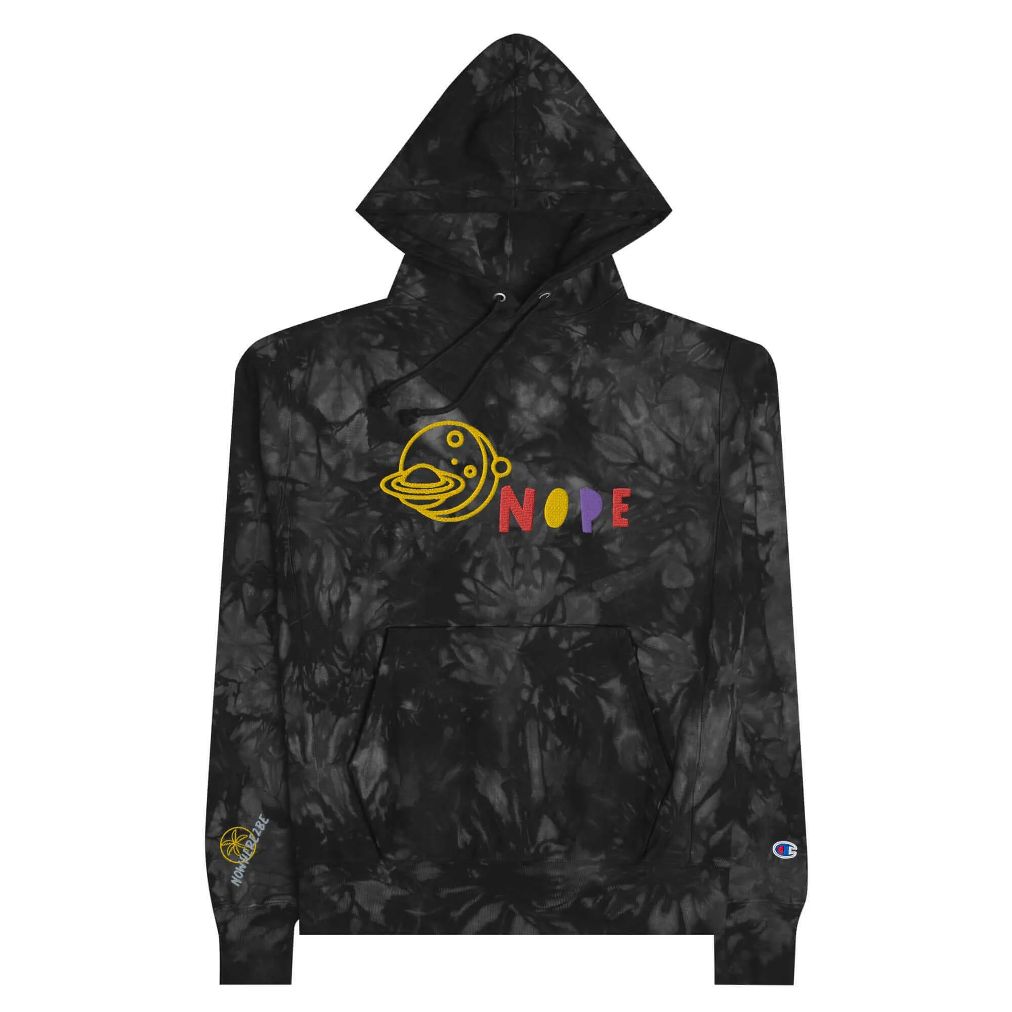 Nope Champion Tie-Dye Hoodie | Unique & Comfy