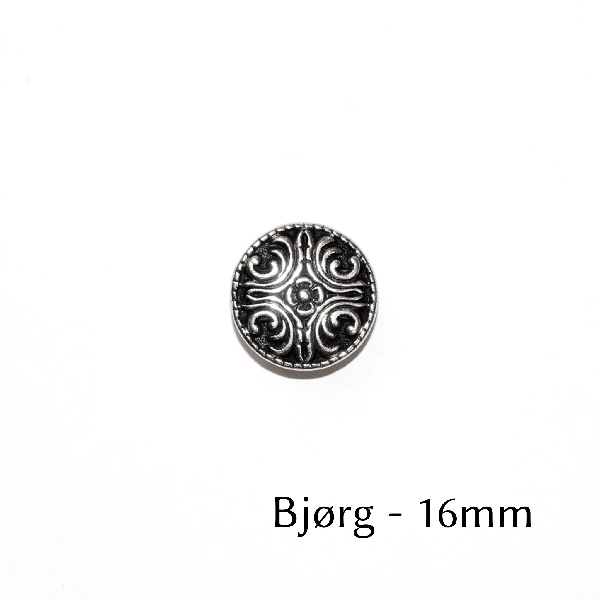 Norwegian Pewter Buttons - Pack of 3