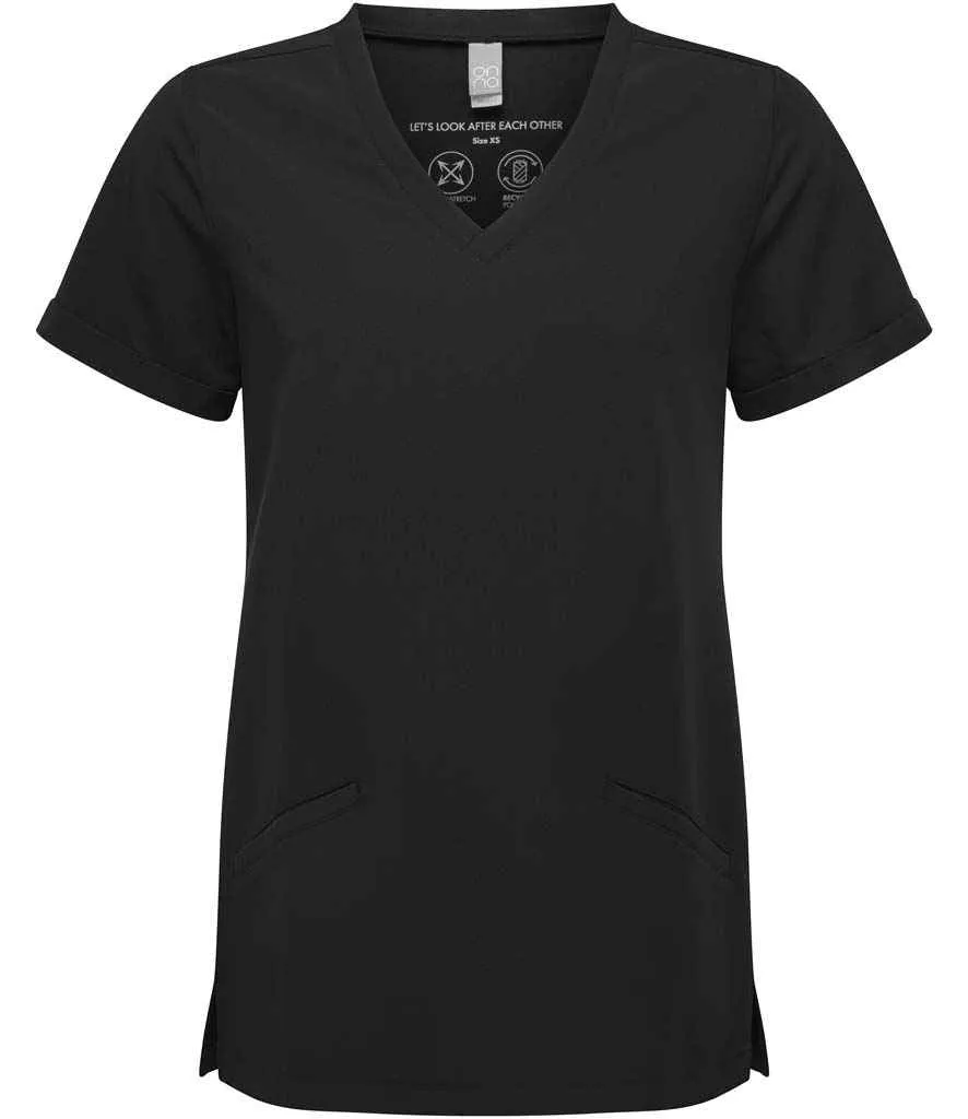 Onna by Premier Ladies Invincible Onna-Stretch Tunic | Black