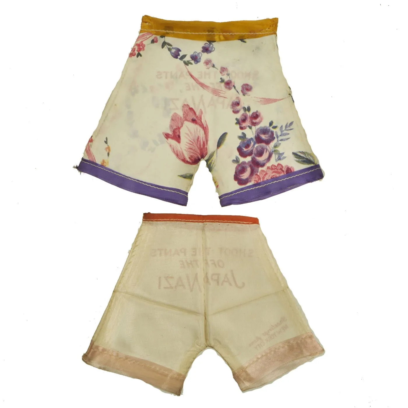 Original Collection of WWII U.S. Pearl Harbor Commemorative Miniature Ladies Underwear