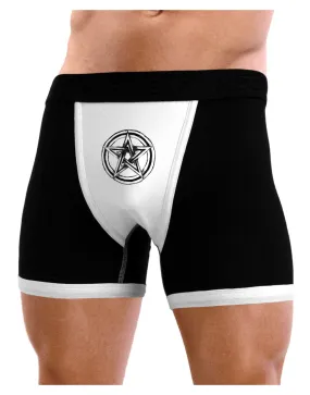 Pentacle Magick Witchcraft Star Mens Boxer Brief Underwear