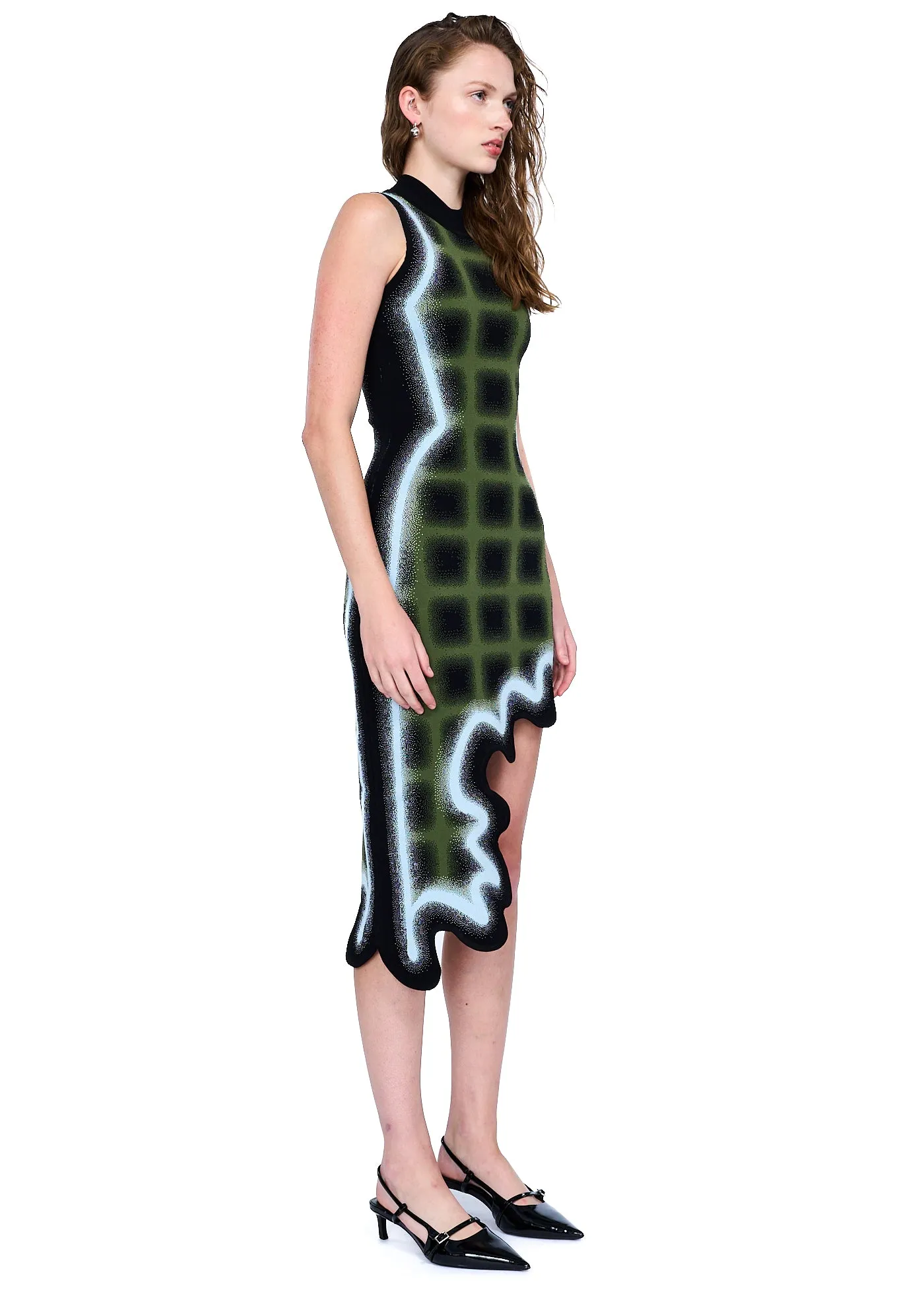 PH5 Mia Wavy Plaid Dress