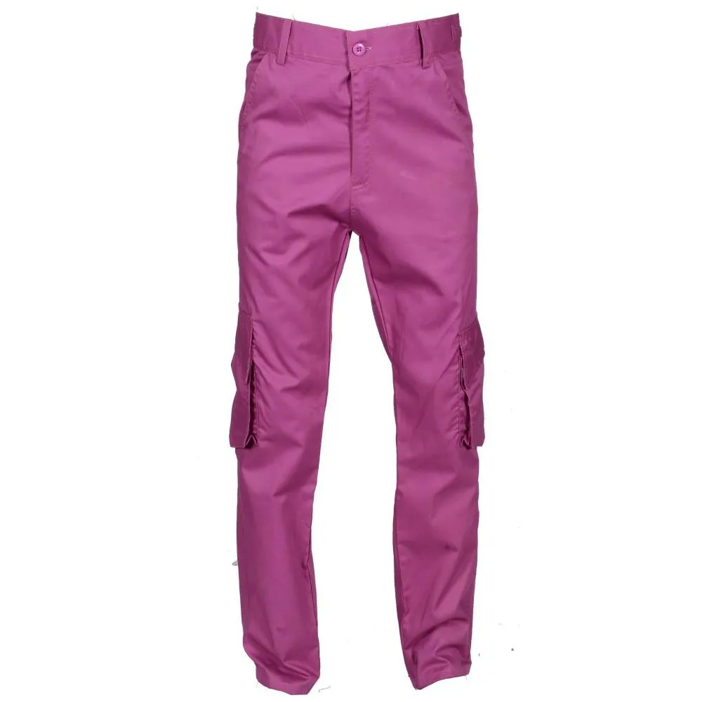 Pink Cargo Pant For Work