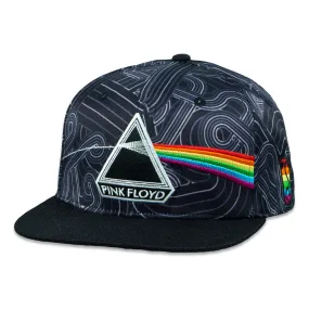 Pink Floyd DSOTM V2 Blackout Snapback Hat