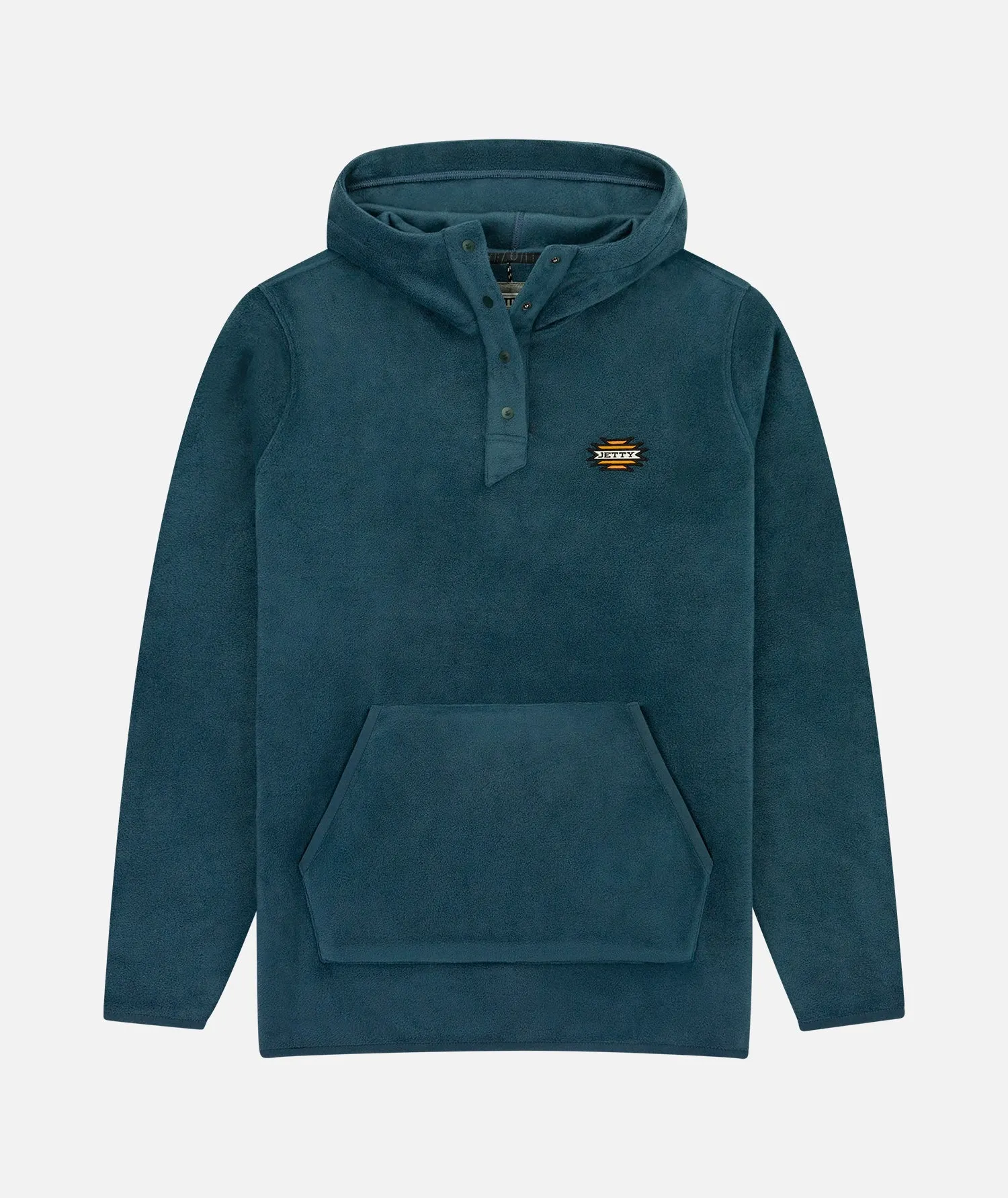 Quintin Fleece Hoodie - Indigo