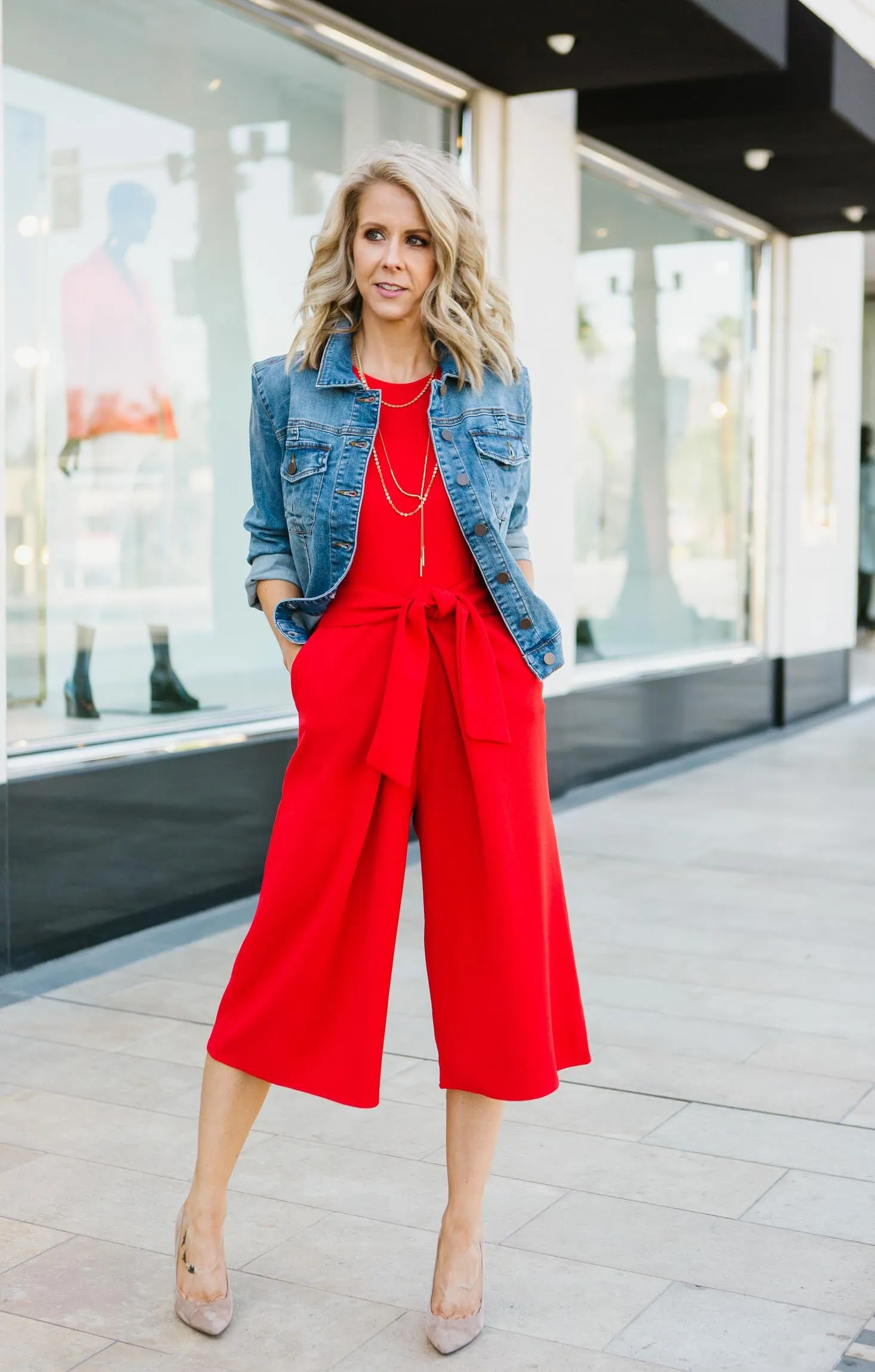 Rachel Crop Jumpsuit