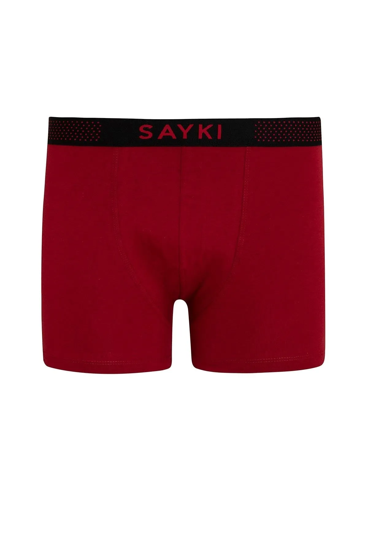 Red - Black Modal Jersey Boxer