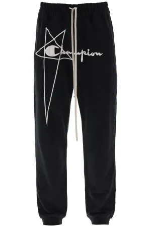 Rick owens organic cotton joggers x champion