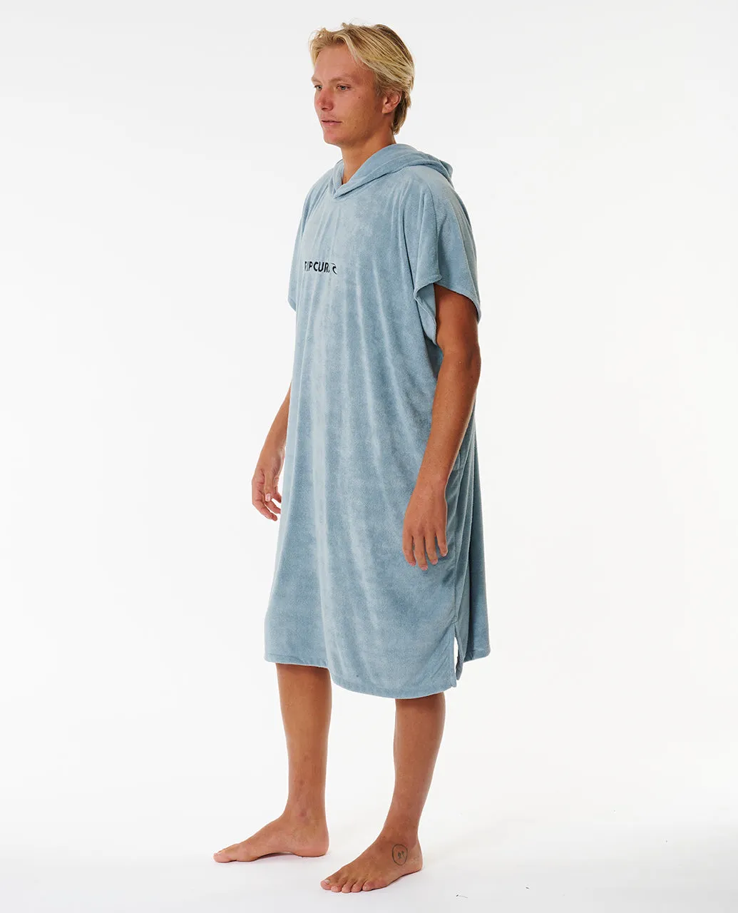 Rip Curl Mens Brand Hooded Towel Poncho