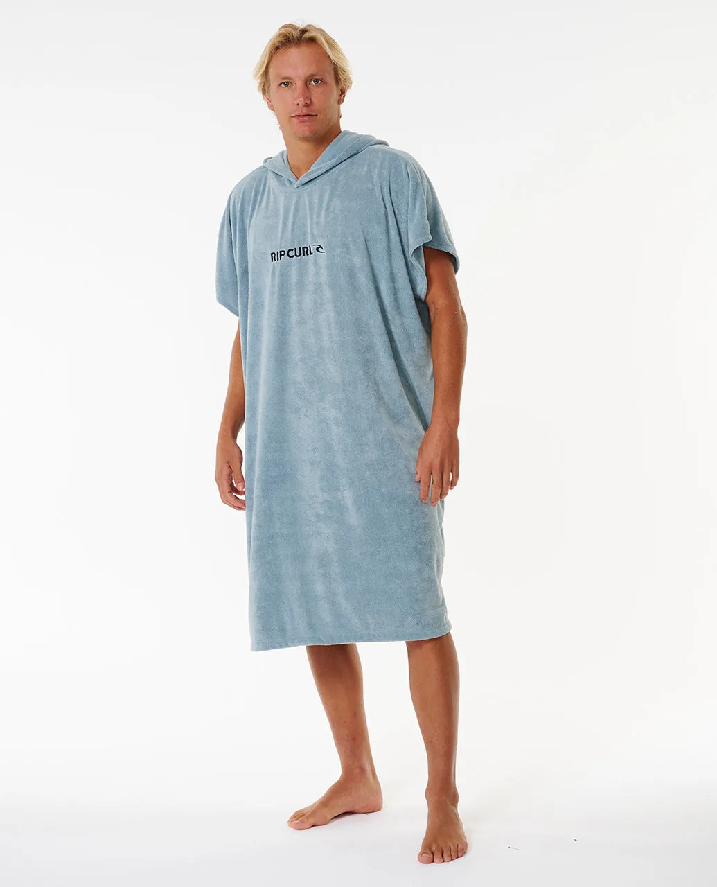 Rip Curl Mens Brand Hooded Towel Poncho