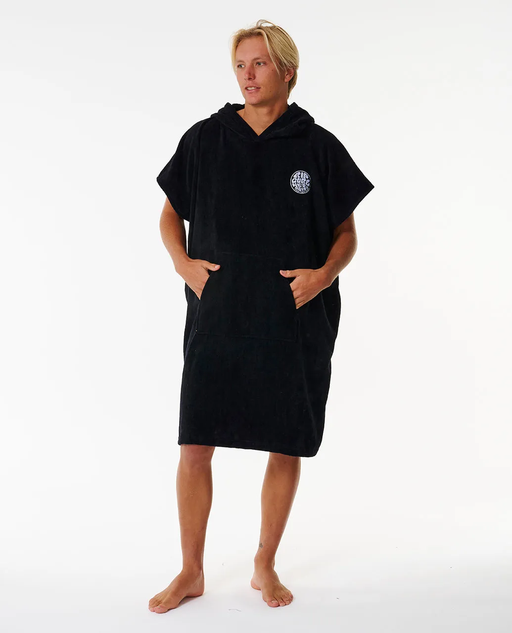 Rip Curl Mens Logo Hooded Towel Poncho