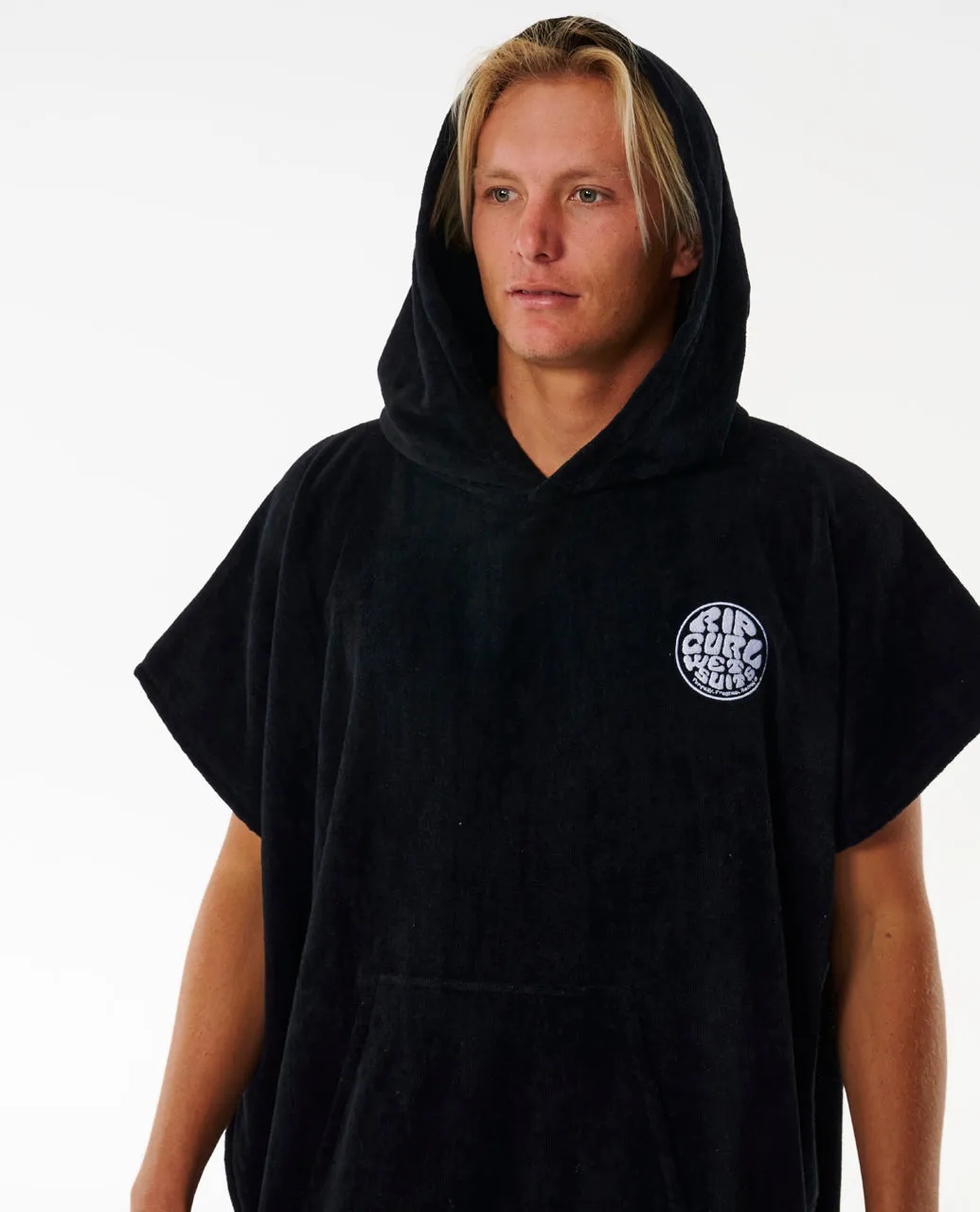 Rip Curl Mens Logo Hooded Towel Poncho