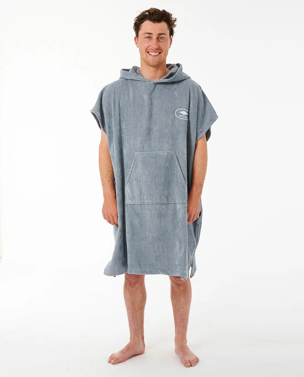 Rip Curl Mens Logo Hooded Towel Poncho