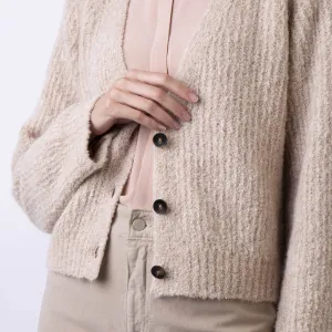 ROBERTO COLLINA CARDIGAN A18110 04 BEIGE