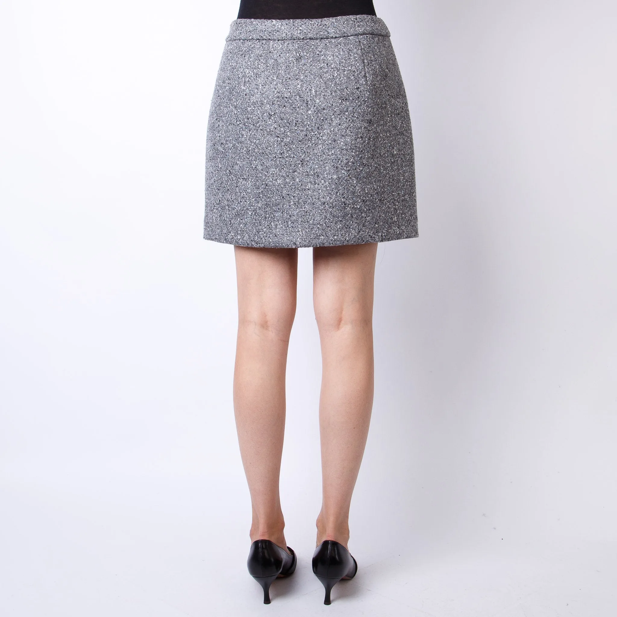 ROBERTO COLLINA SKIRT A60066 18 GREY