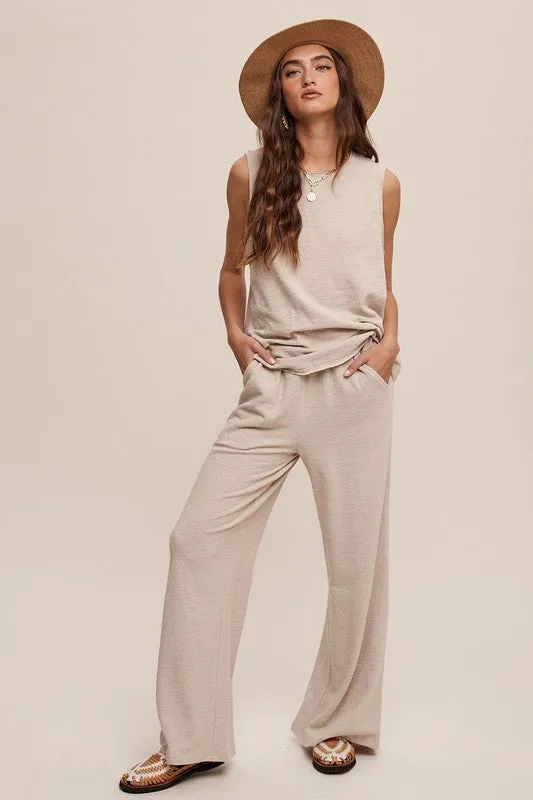 'Set Me Free' Knit Tank and Pant Set