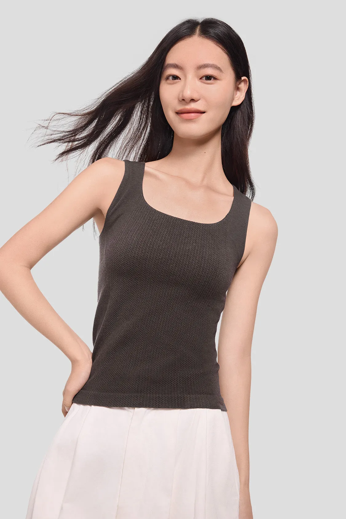 ShapeCore - Women's Square Neck Warm Vest