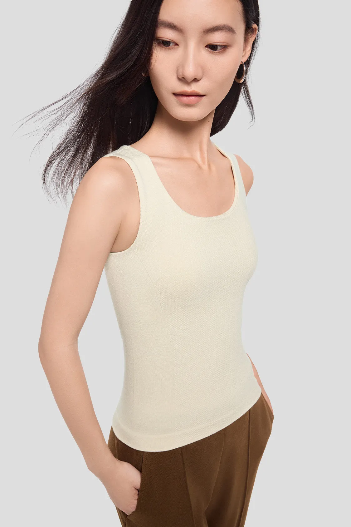 ShapeCore - Women's Square Neck Warm Vest