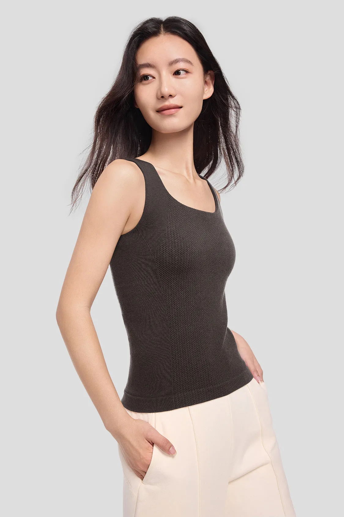 ShapeCore - Women's Square Neck Warm Vest