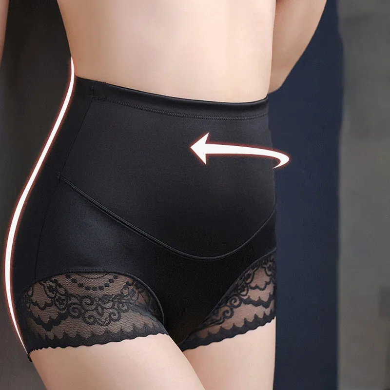 Silky shaping high waist underwear