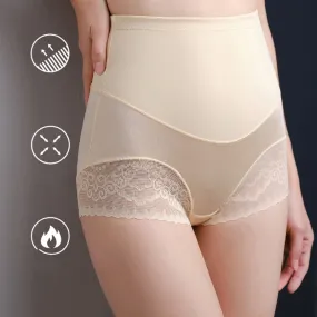 Silky shaping high waist underwear