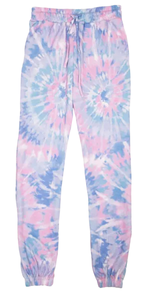 Simply Southern Purple Swirl Tie Dye Joggers