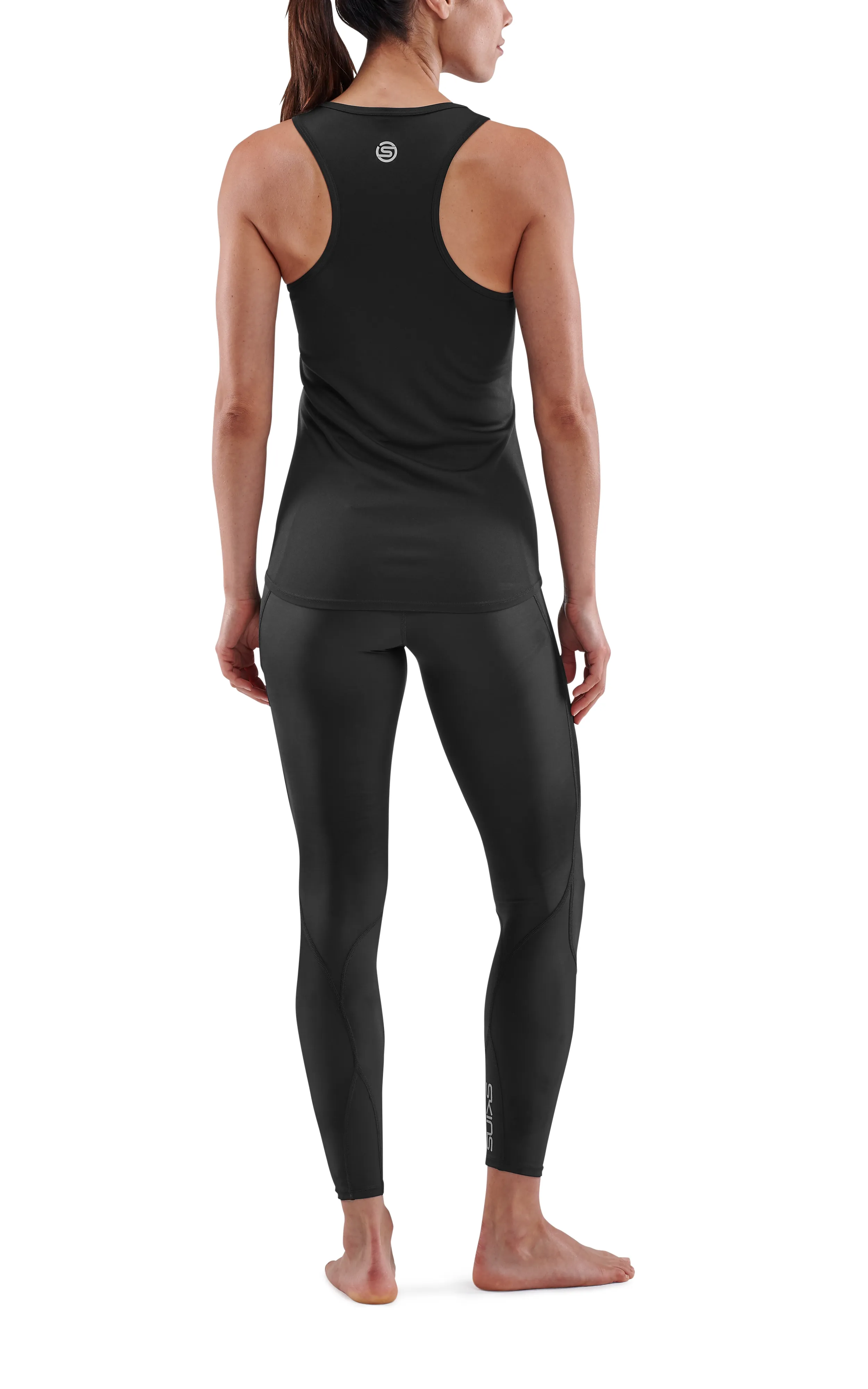 SKINS Women's Activewear Tank top 3-Series - Black