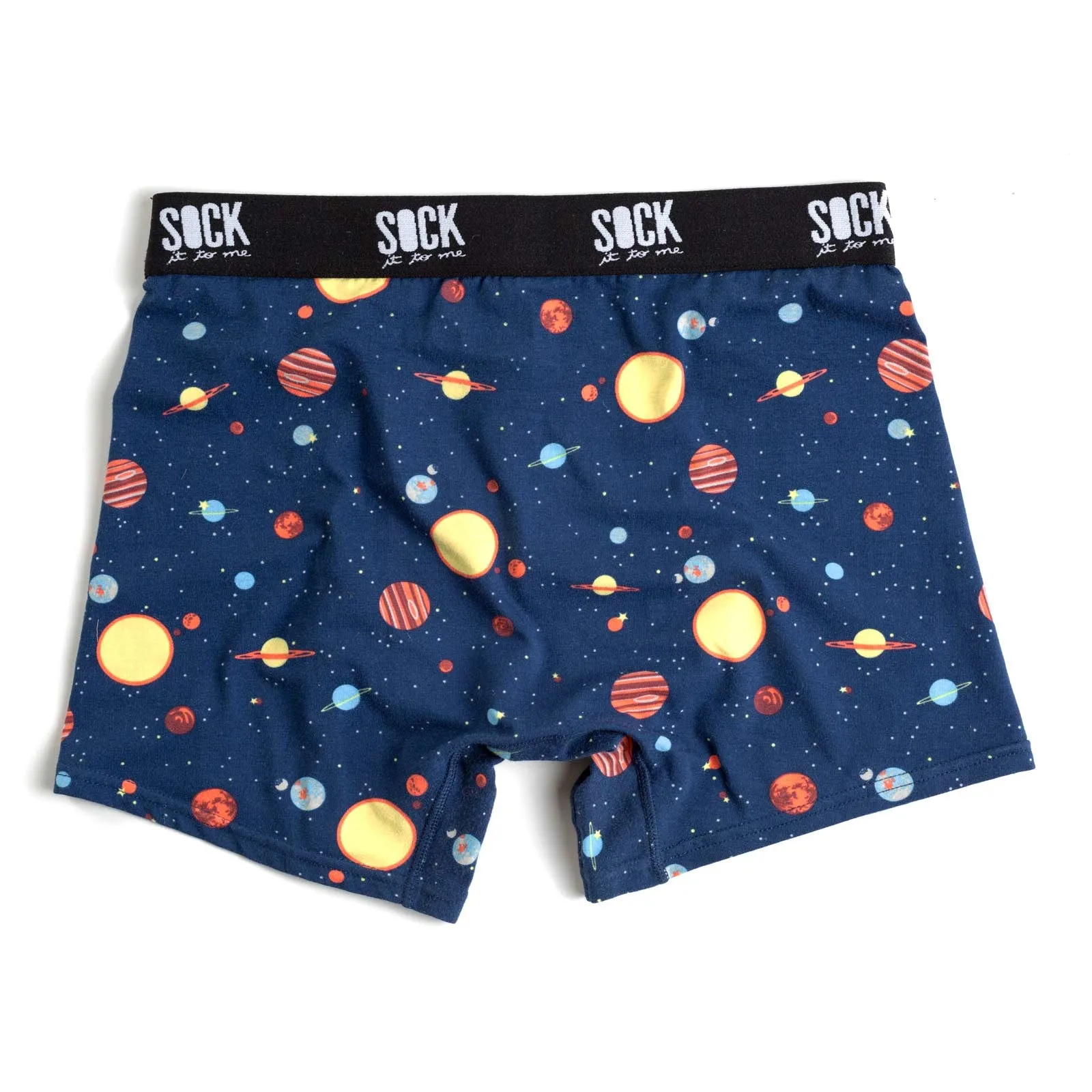 Sock It To Me Men's Underwear - Planets - Large