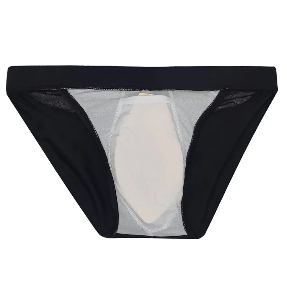 Solid Padded Polyester Brief