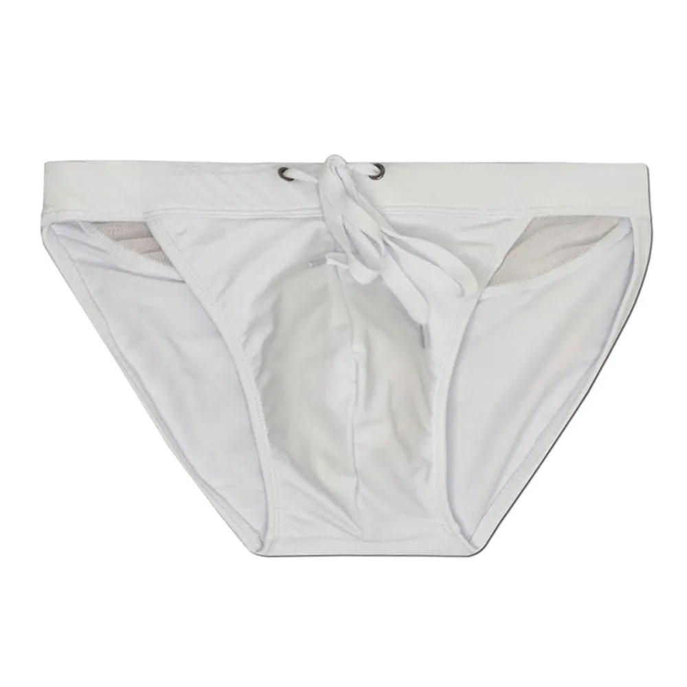 Solid Padded Polyester Brief