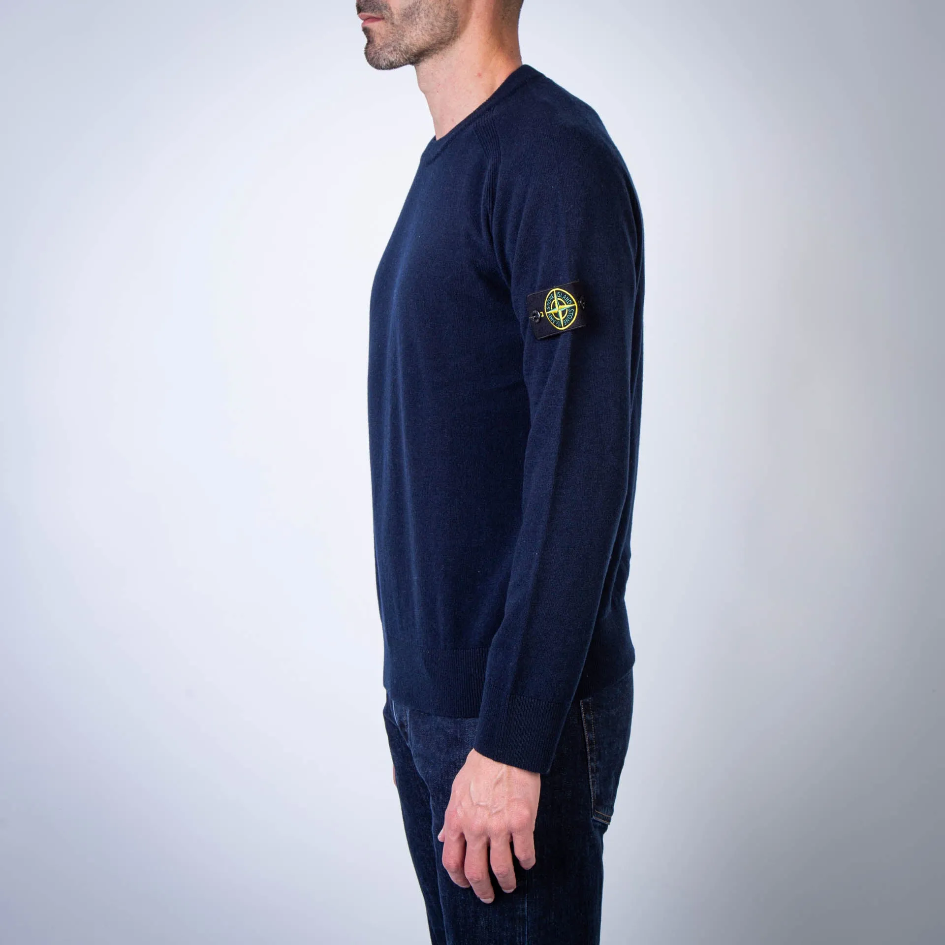 STONE ISLAND SWEATER 8115545B4 V0020 BLUE