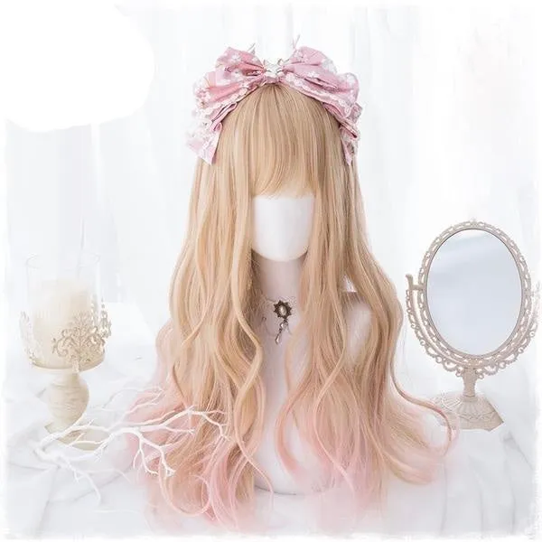 Strawberry Blond Long Wig