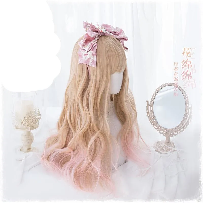 Strawberry Blond Long Wig