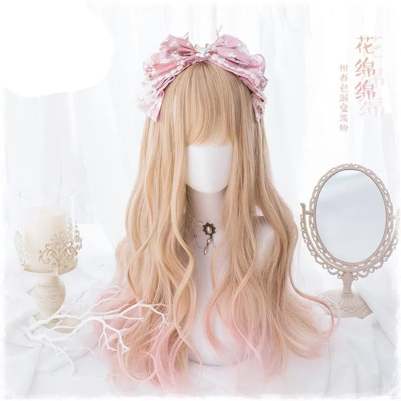 Strawberry Blond Long Wig