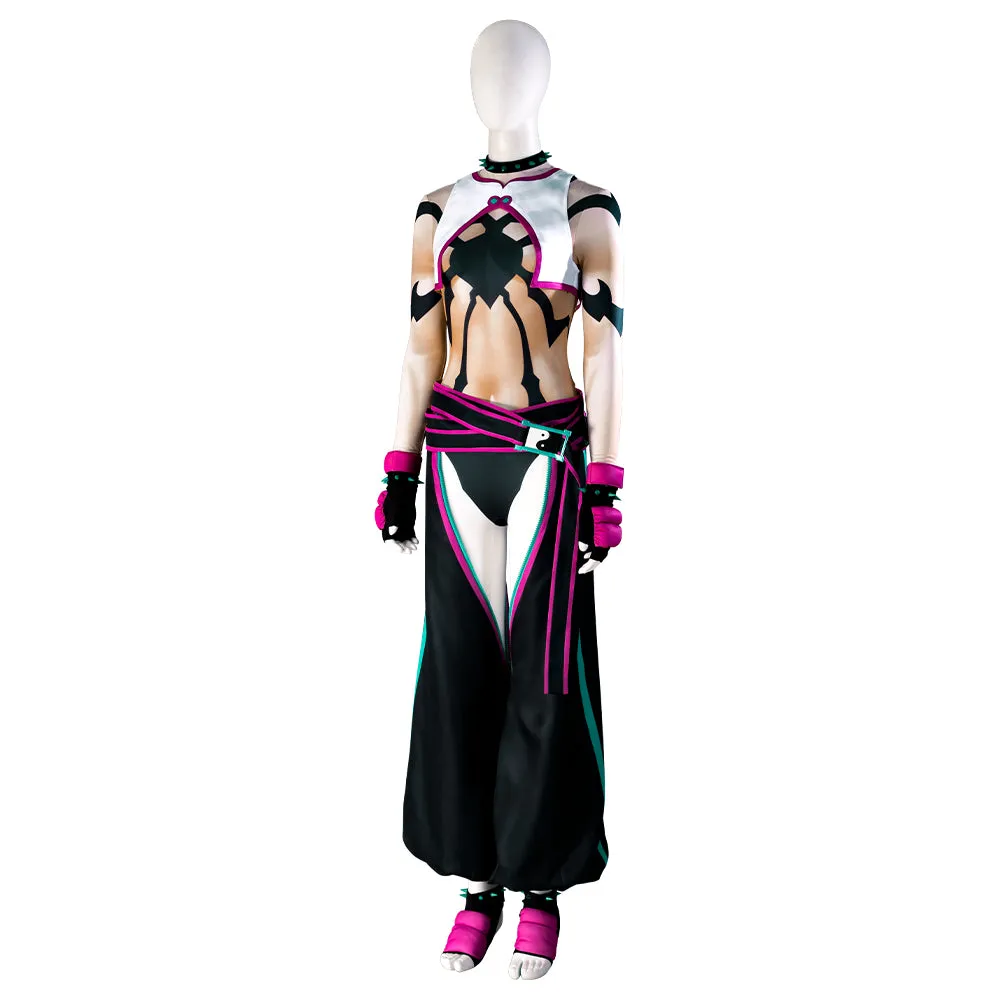 Street Fighter 6 Juri Han Cosplay Costume