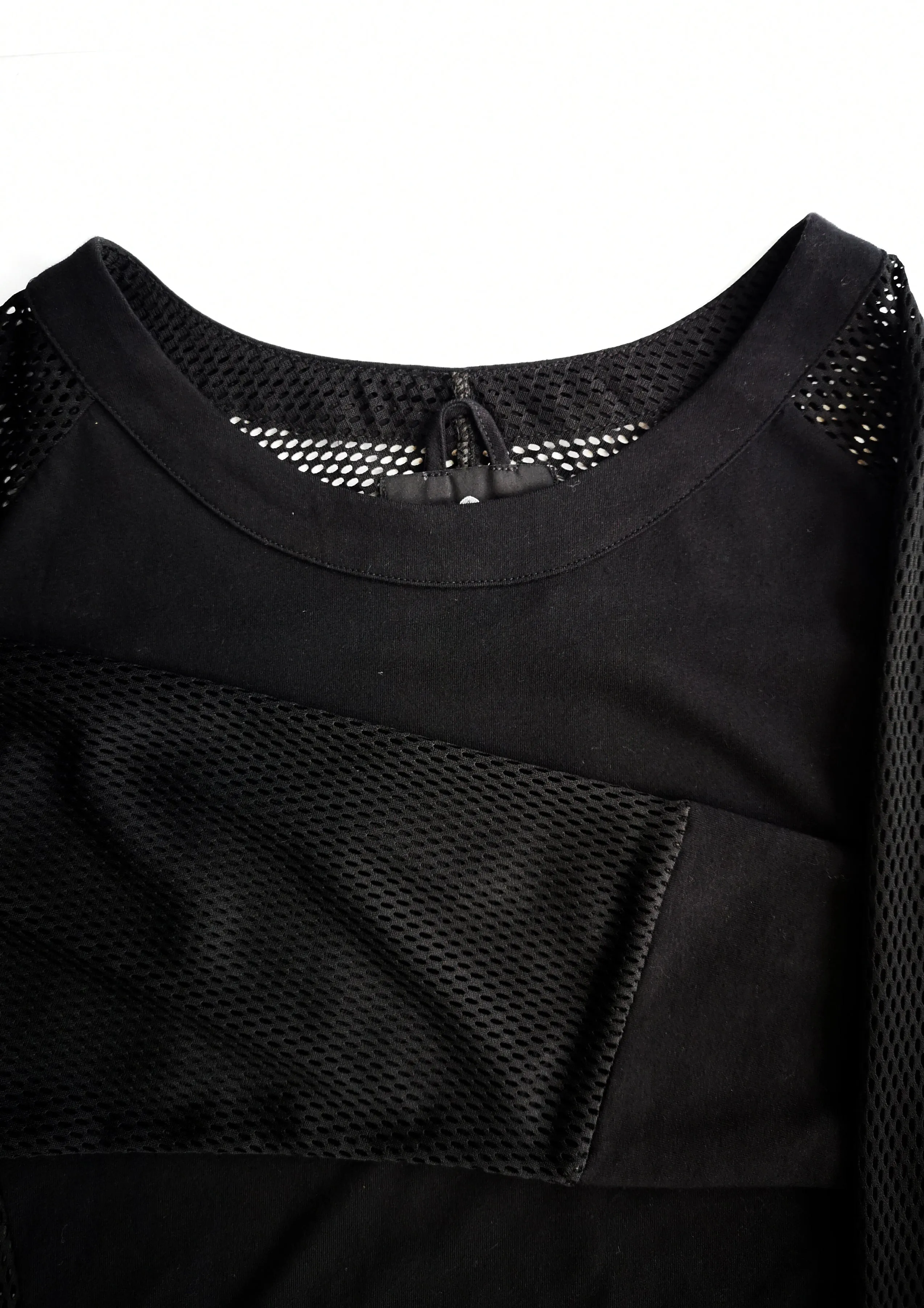 SUMMER SWEATER - AIRY MESH black