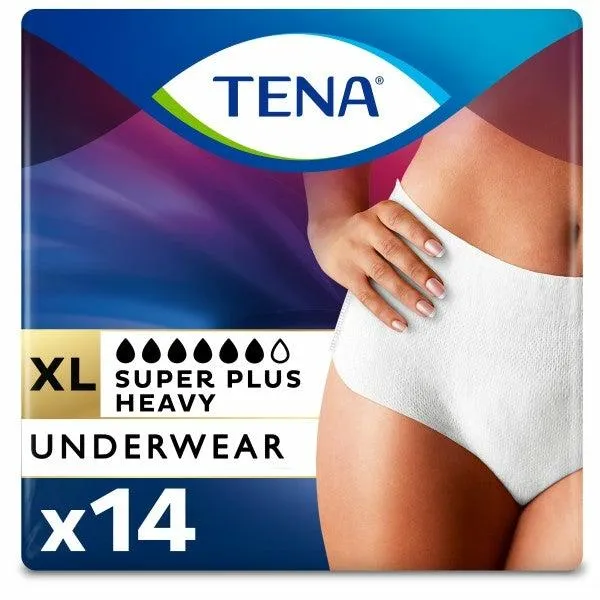 TENA Super Plus Incontinence Underwear for Women