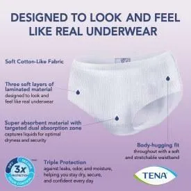 TENA Super Plus Incontinence Underwear for Women