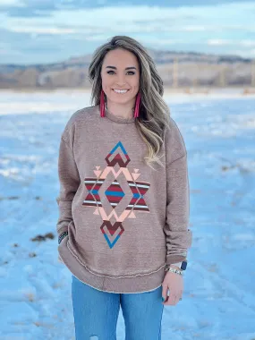 The Nacona Aztec Sweatshirt Pullover