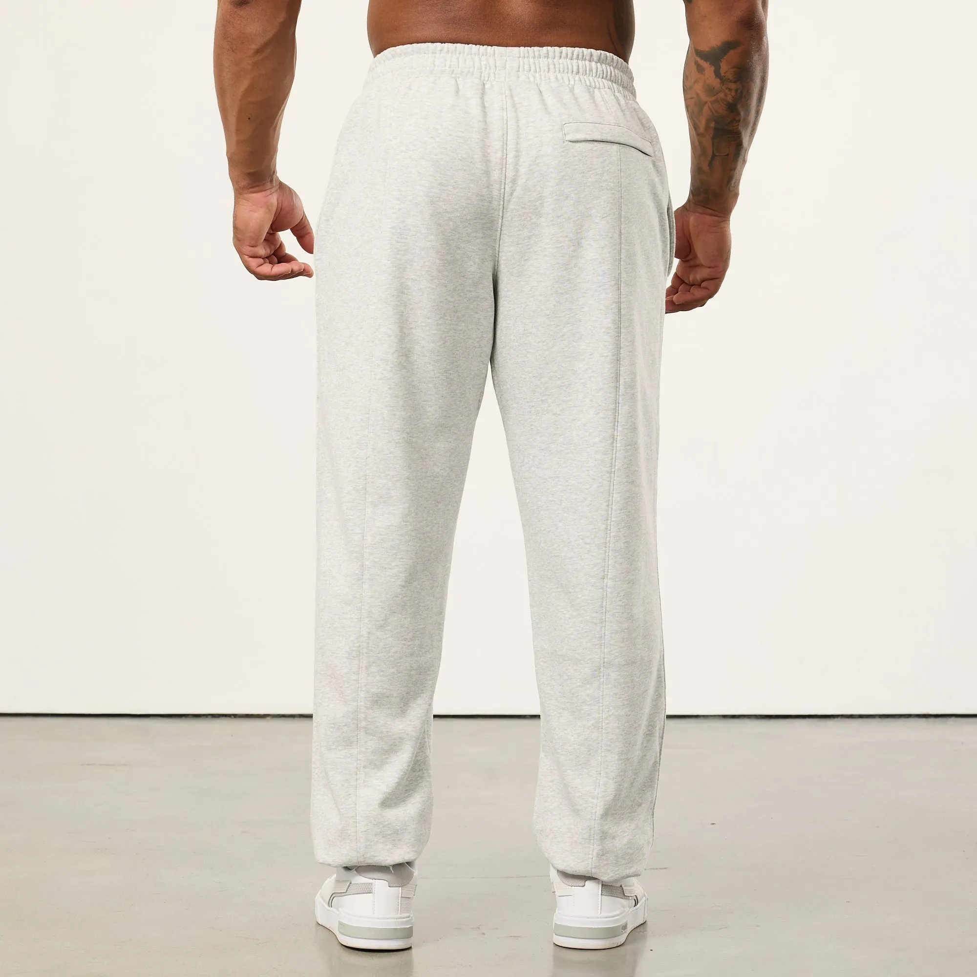 Vanquish Bodybuilding Oat Marl Oversized Sweatpants