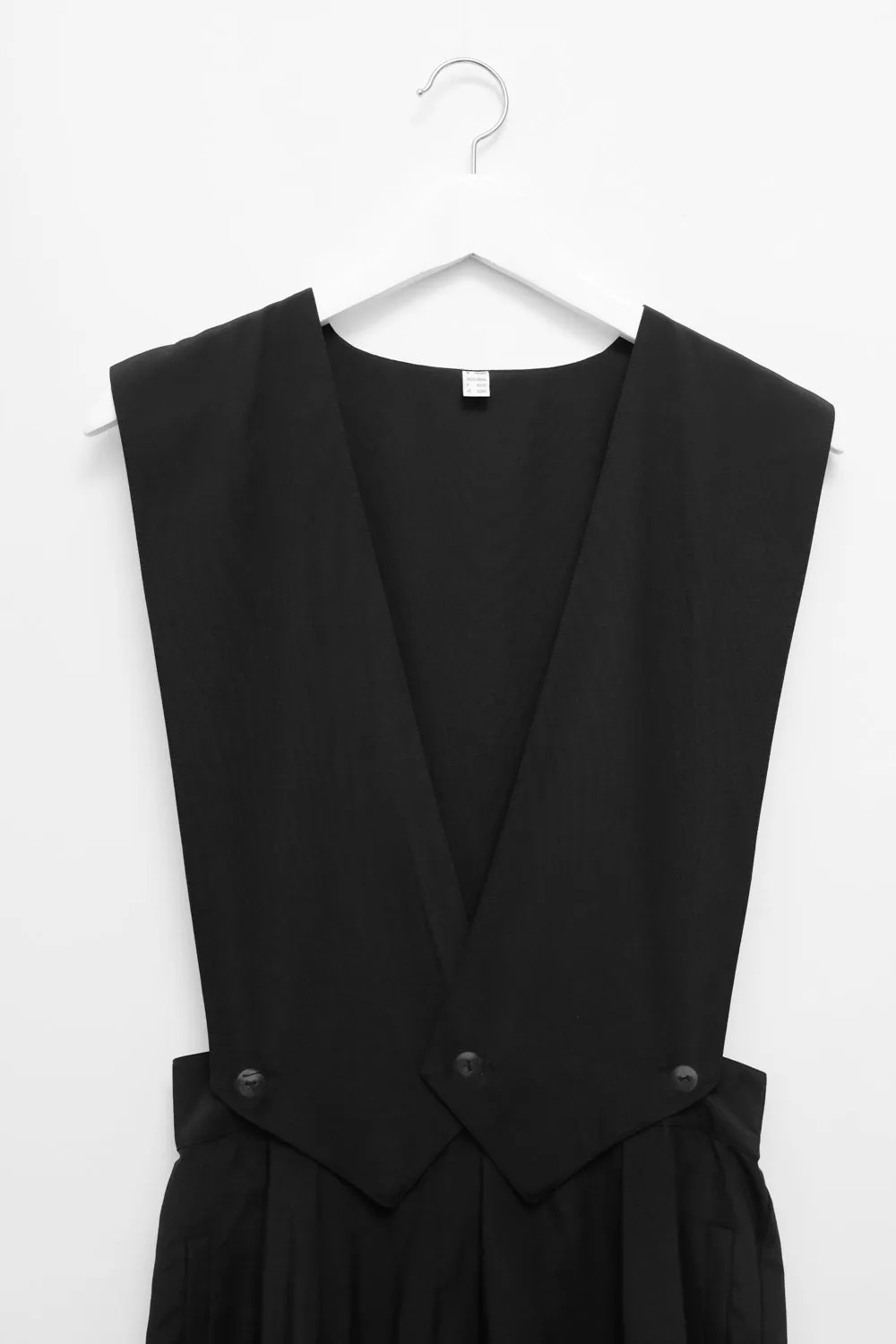 VEST BLACK VINTAGE JUMPSUIT