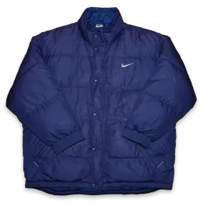 Vintage Nike Swoosh Puffer Jacket XLarge