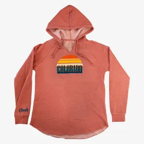 Women's Gradient Sunset Colorado Hoodie