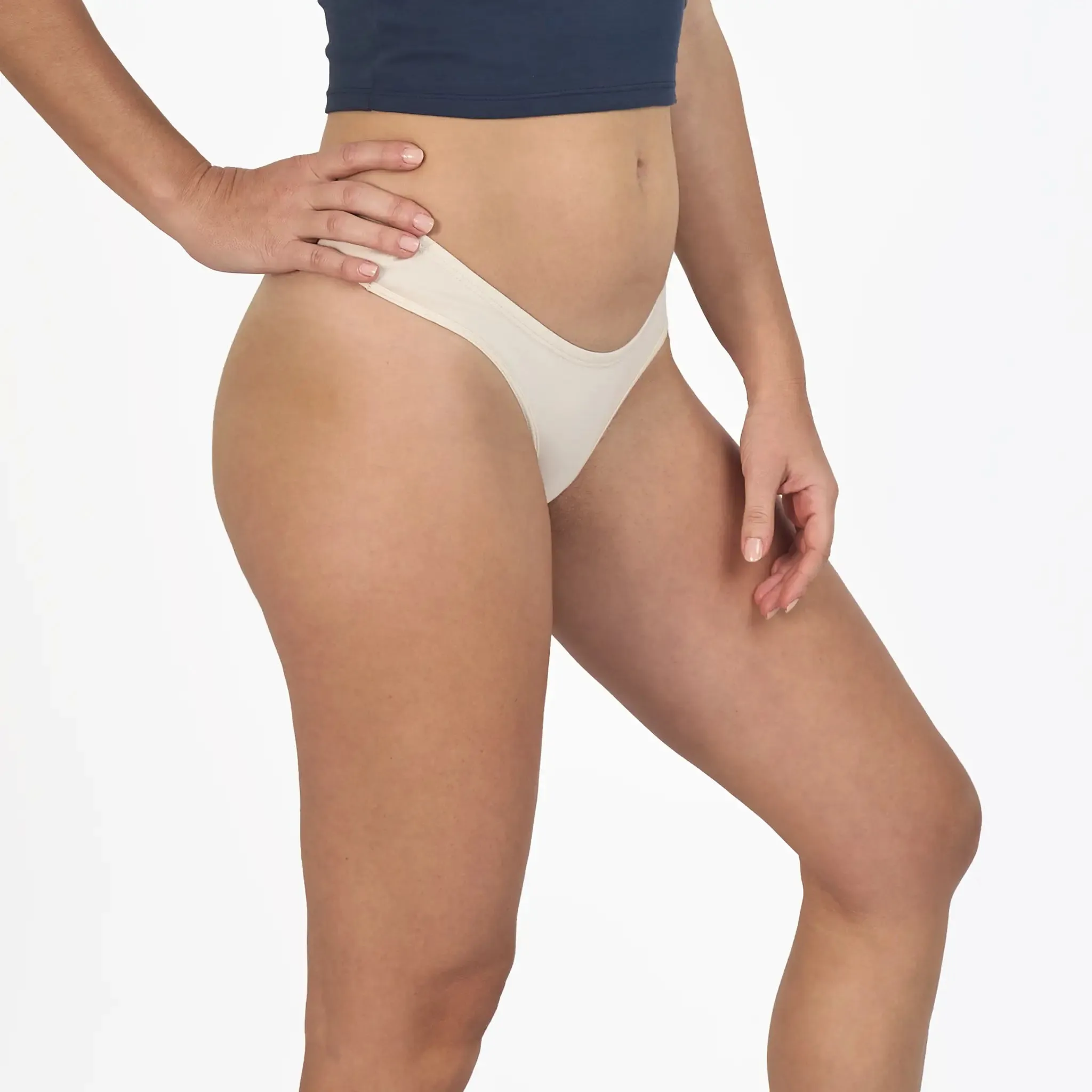 Women's Organic Pima Cotton Chemical Free Thongs