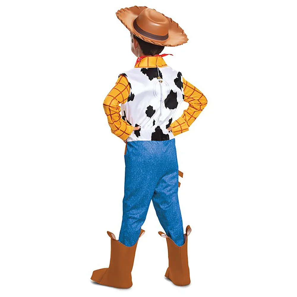 Woody Costume Boys Deluxe Kids Child Toddler Toy Story Jumpsuit