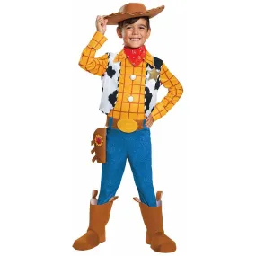 Woody Costume Boys Deluxe Kids Child Toddler Toy Story Jumpsuit