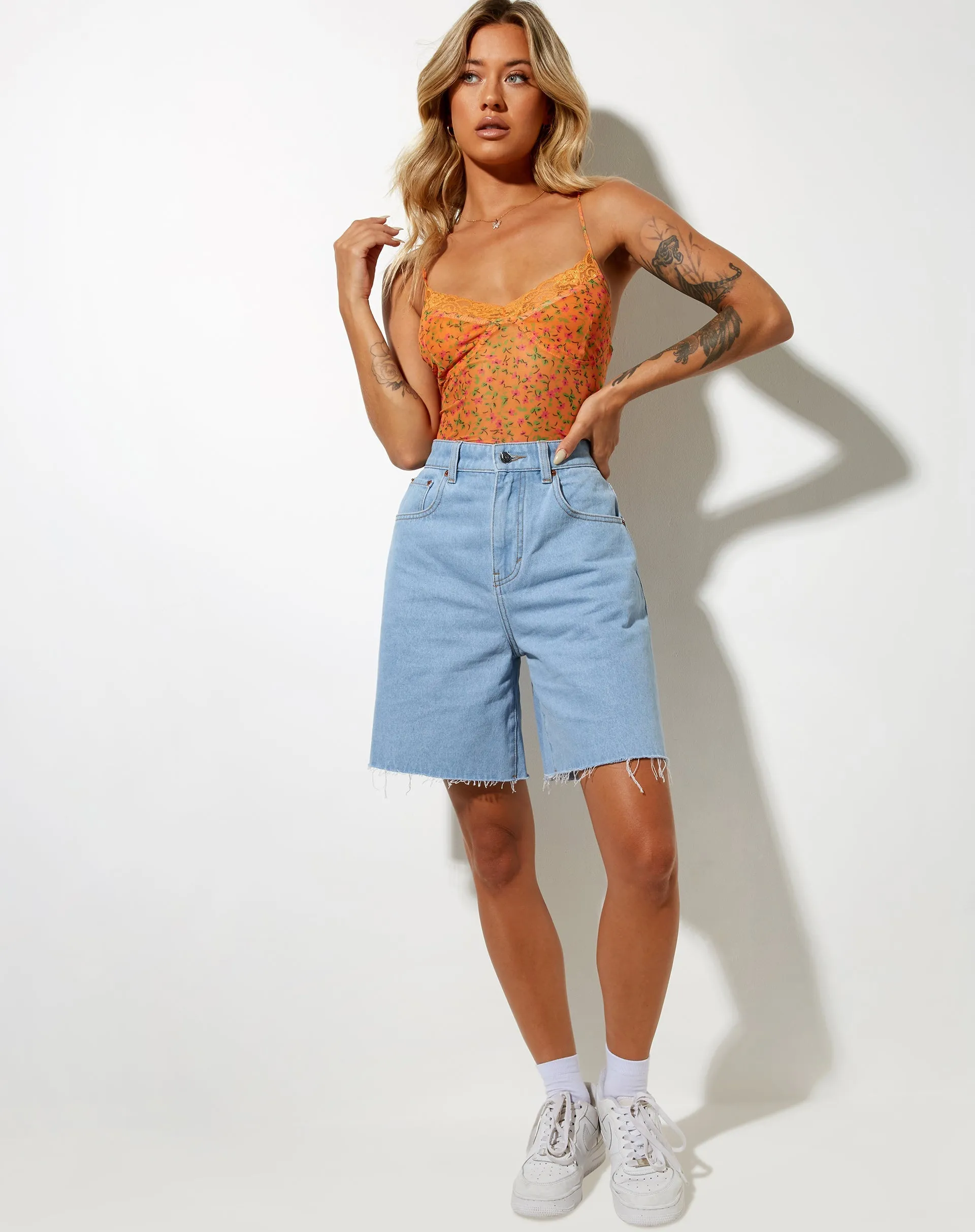 Yenika Crop Top in Summer Sun